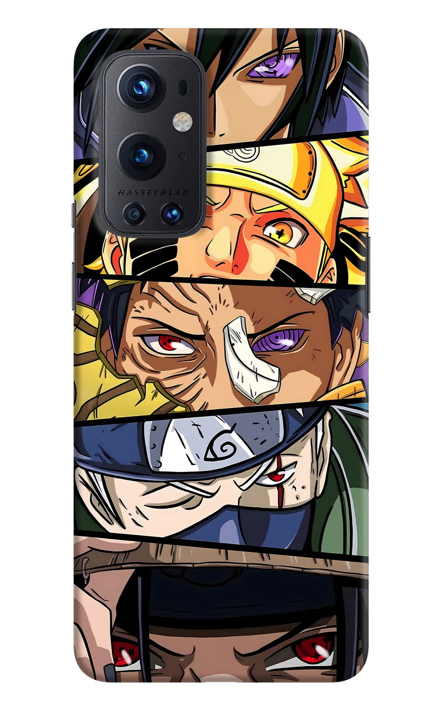 Naruto Character Oneplus 9 Pro Back Cover, Hard case
