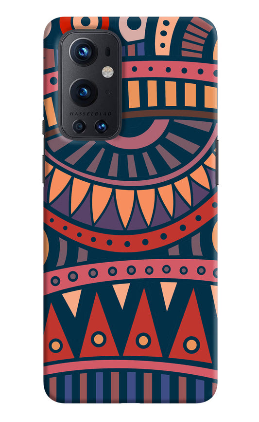 African Culture Design Oneplus 9 Pro Hard Case Back Cover by Casekaro