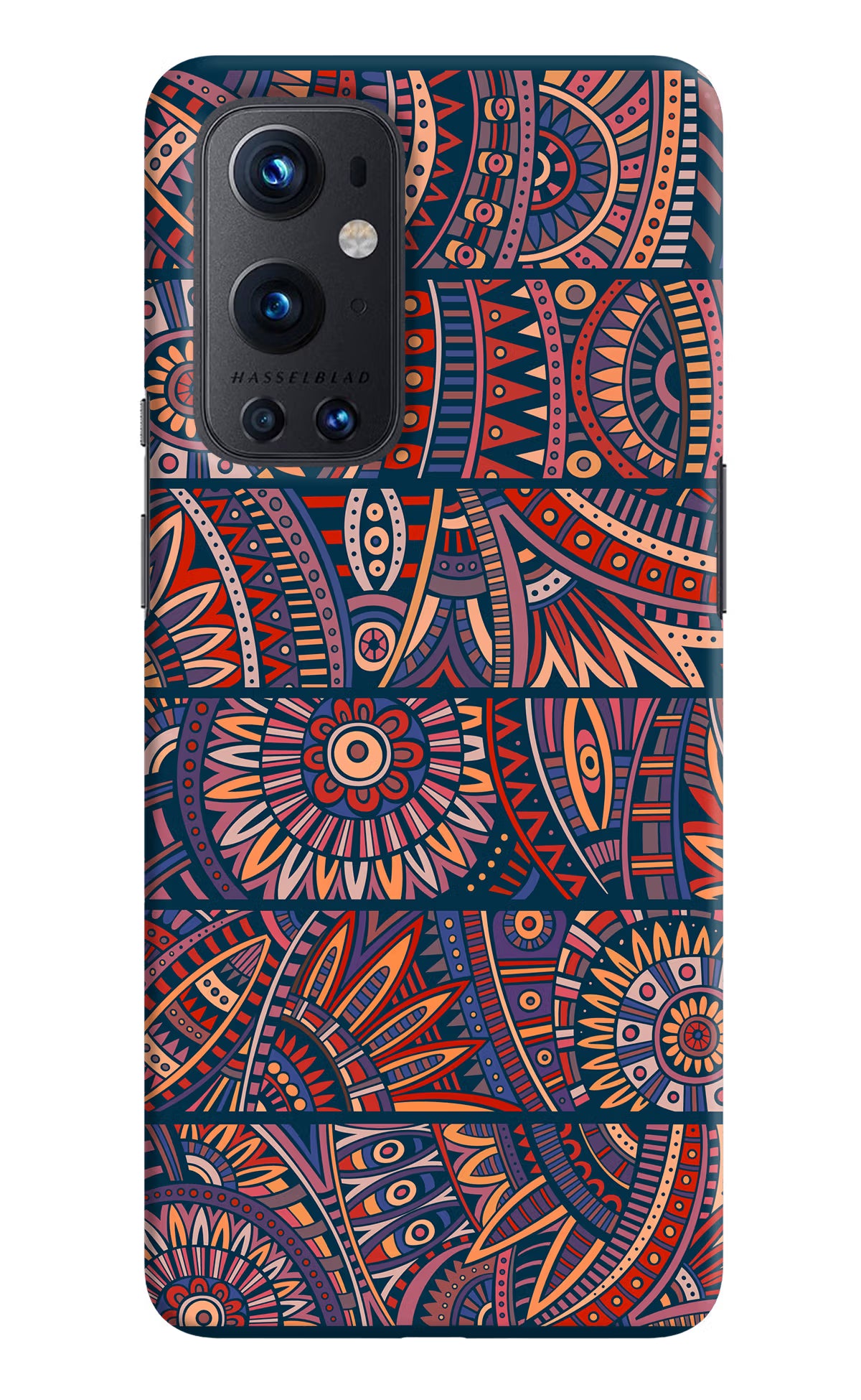 African Culture Design Oneplus 9 Pro Hard Case Back Cover by Casekaro