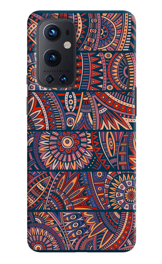 African Culture Design Oneplus 9 Pro Hard Case Back Cover by Casekaro