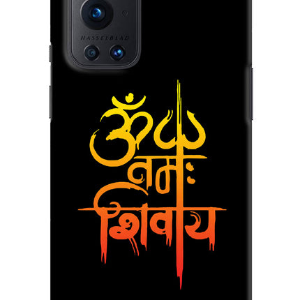 Om Namah Shivay Oneplus 9 Pro Hard Case Back Cover by Casekaro