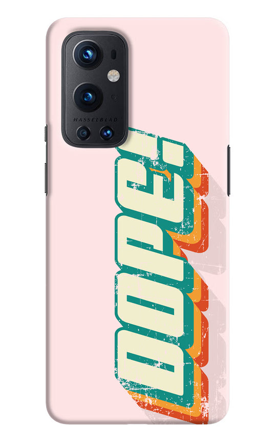 Dope Oneplus 9 Pro Hard Case Back Cover by Casekaro