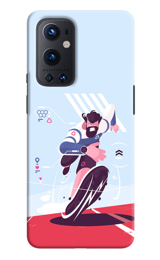 Run Pro Oneplus 9 Pro Hard Case Back Cover by Casekaro