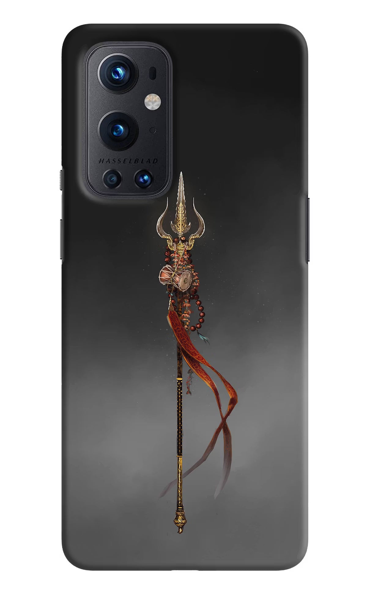 Shiv Trishul Oneplus 9 Pro Hard Case Back Cover by Casekaro