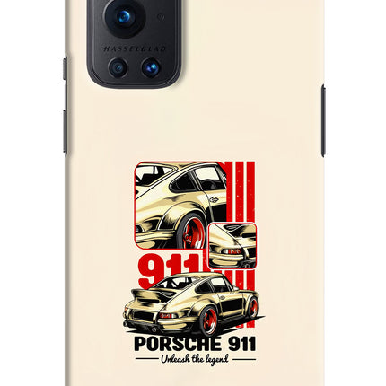 Classic Porsche 911 Oneplus 9 Pro Hard Case Back Cover by Casekaro