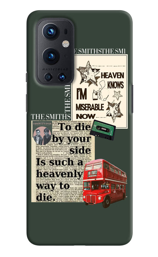 The Smiths Oneplus 9 Pro Hard Case Back Cover by Casekaro