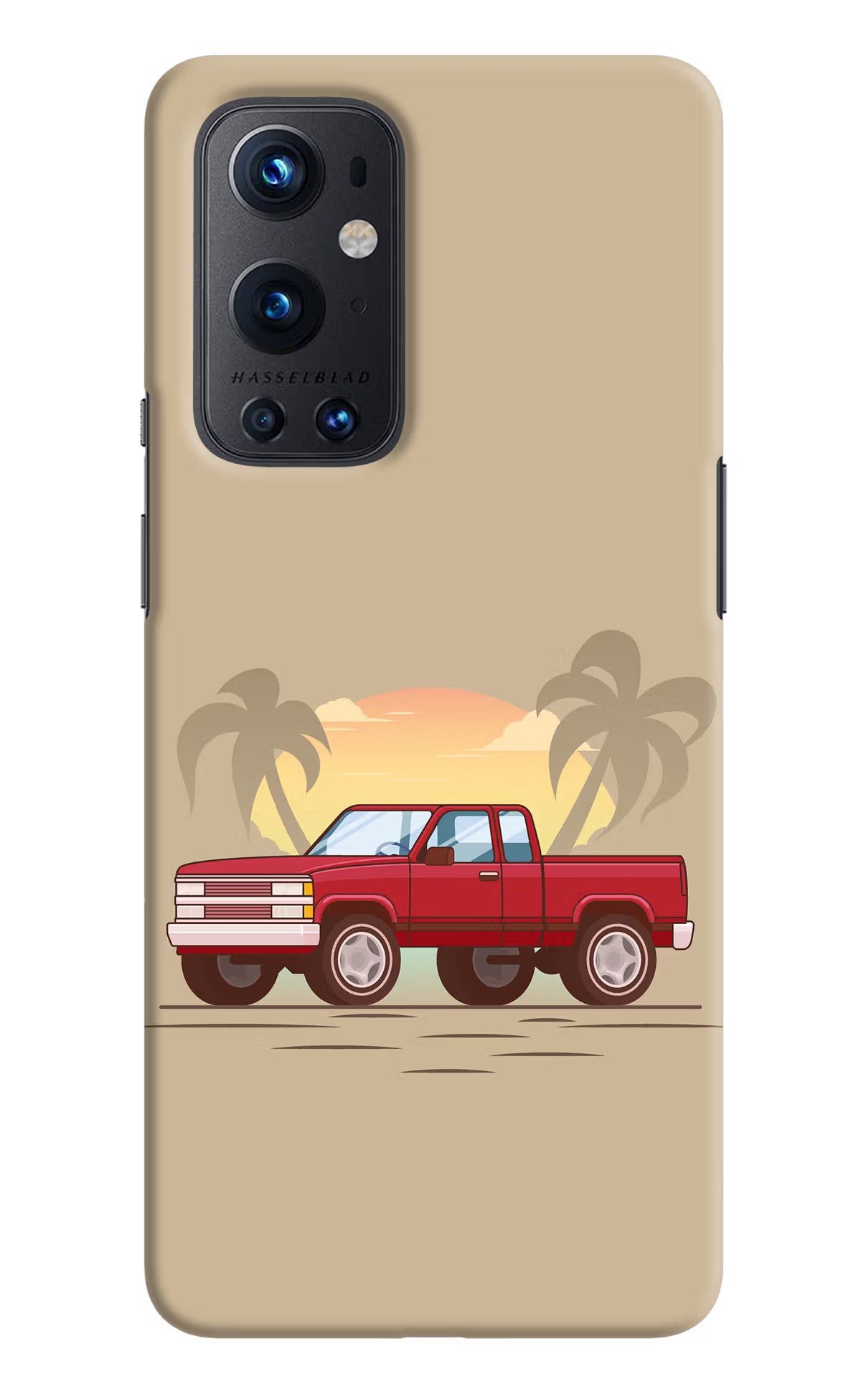 Desert Classic Drive Oneplus 9 Pro Hard Case Back Cover by Casekaro