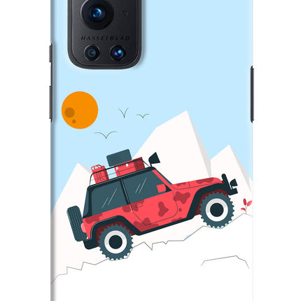 Mountain Trail Beast Oneplus 9 Pro Hard Case Back Cover by Casekaro