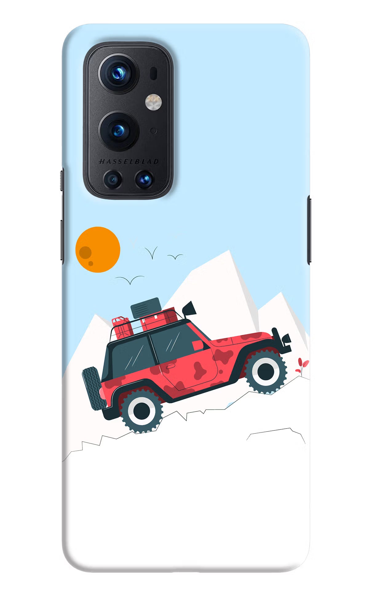 Mountain Trail Beast Oneplus 9 Pro Hard Case Back Cover by Casekaro