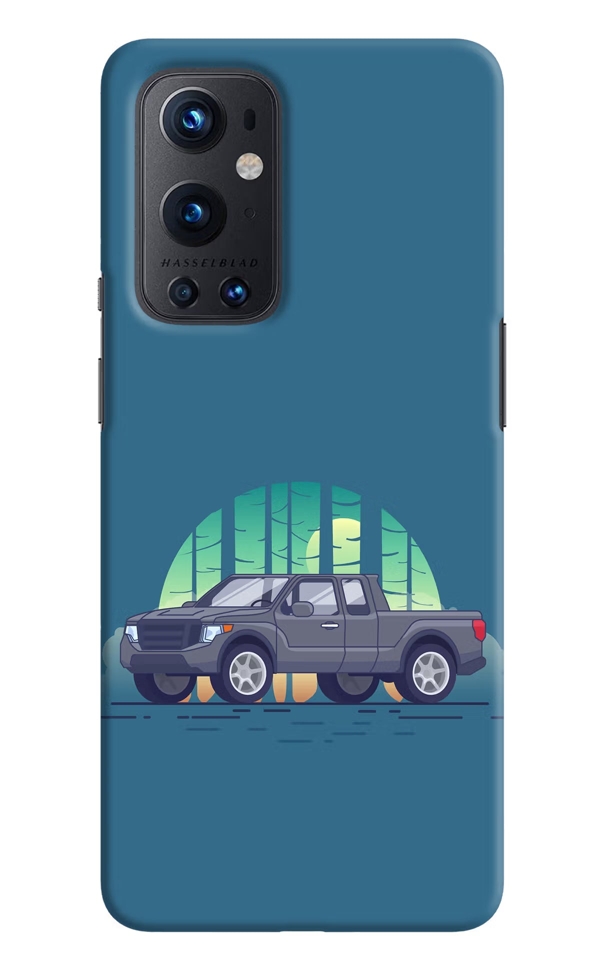 Retro Garage Vibe Oneplus 9 Pro Hard Case Back Cover by Casekaro