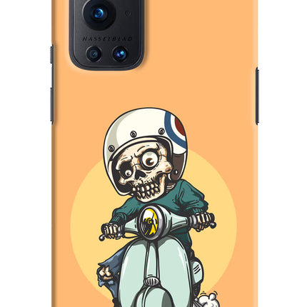 Undead Biker Oneplus 9 Pro Hard Case Back Cover by Casekaro