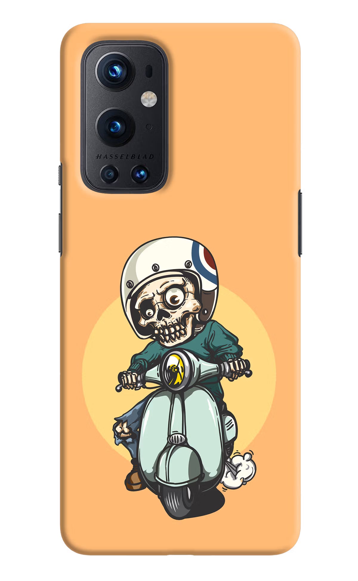 Undead Biker Oneplus 9 Pro Hard Case Back Cover by Casekaro