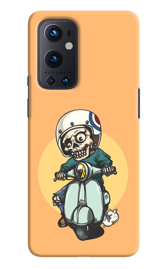 Undead Biker Oneplus 9 Pro Hard Case Back Cover by Casekaro