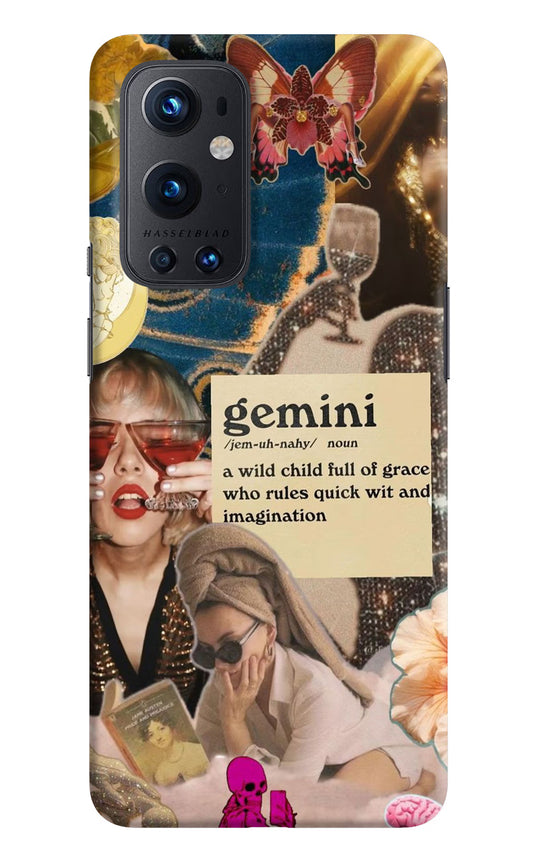 Gemini Zodiac Oneplus 9 Pro Hard Case Back Cover by Casekaro