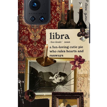 Libra Zodiac Oneplus 9 Pro Hard Case Back Cover by Casekaro
