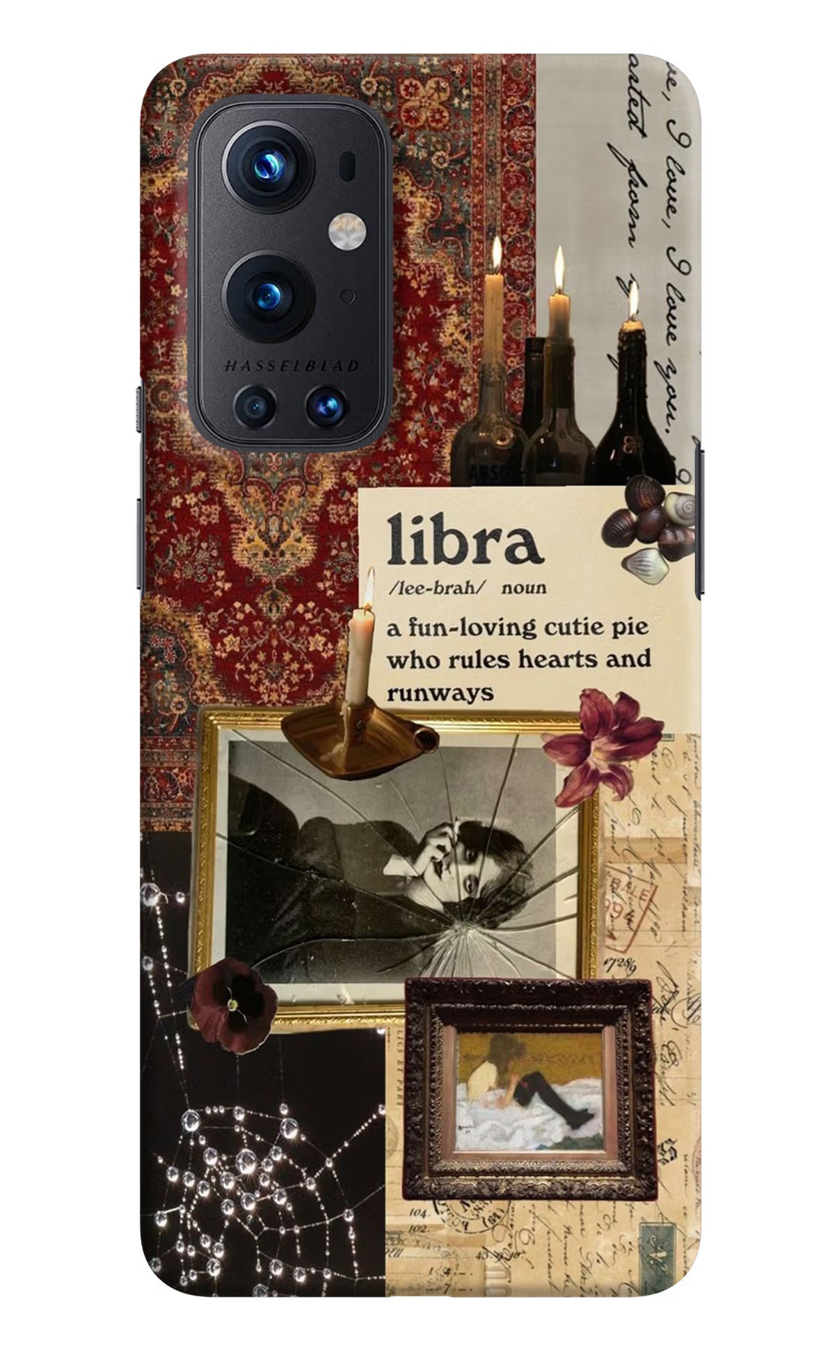 Libra Zodiac Oneplus 9 Pro Hard Case Back Cover by Casekaro