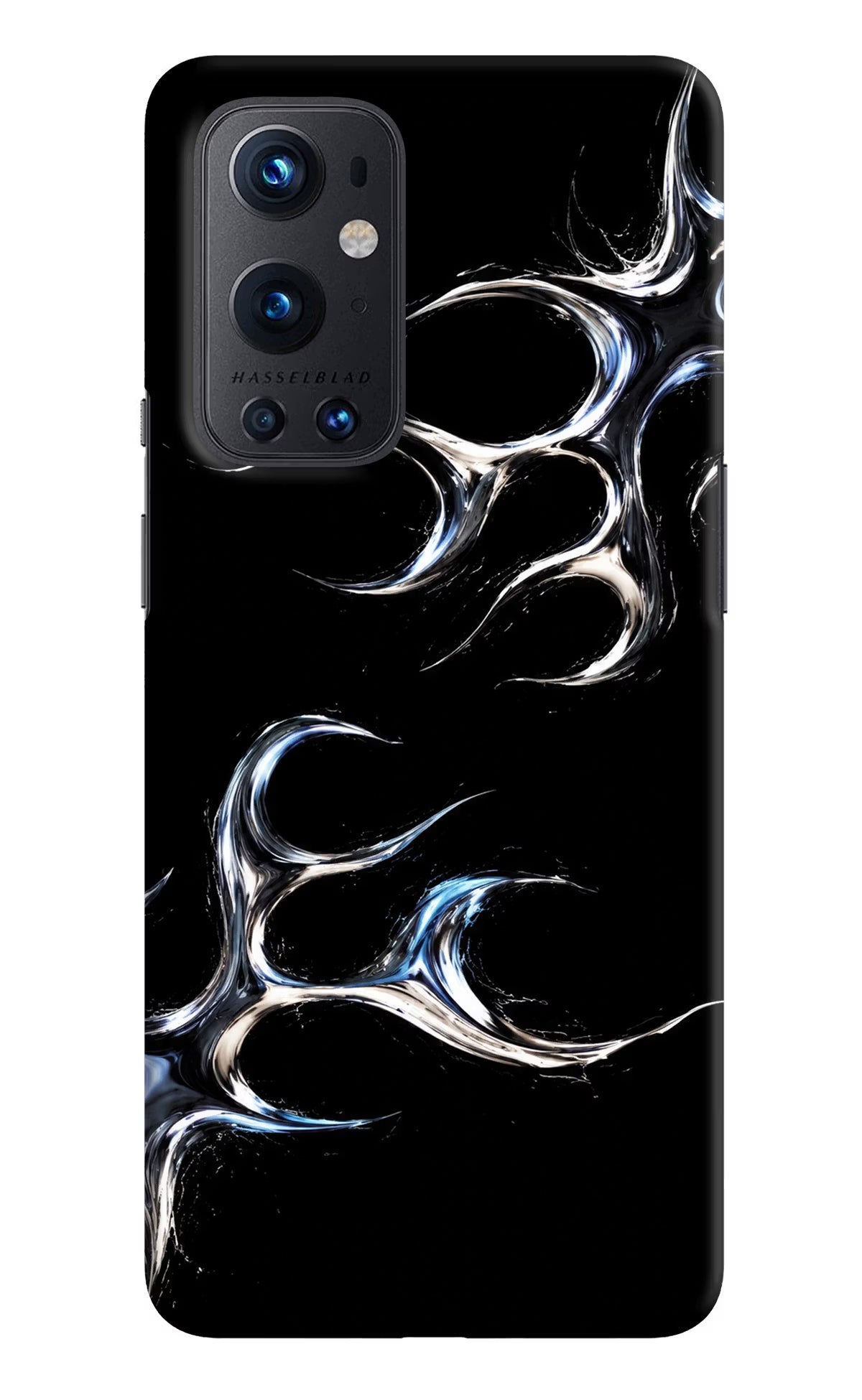 Chrome Tribal Oneplus 9 Pro Hard Case Back Cover by Casekaro