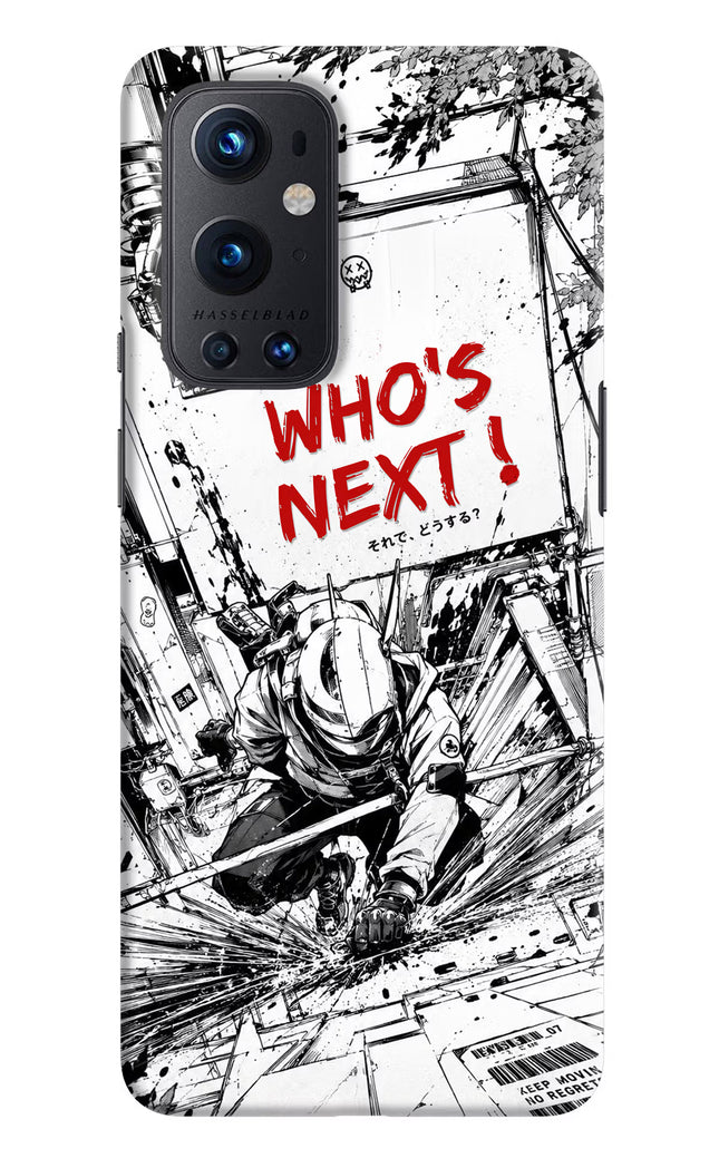 Who's Next Oneplus 9 Pro Hard Case Back Cover by Casekaro