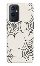 Spider Web Oneplus 9 Pro Hard Case Back Cover by Casekaro