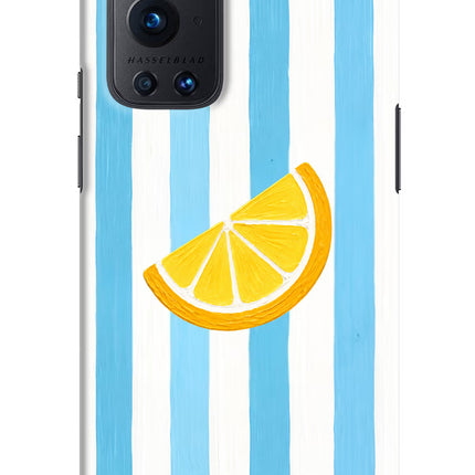Summer Lemon Oneplus 9 Pro Hard Case Back Cover by Casekaro