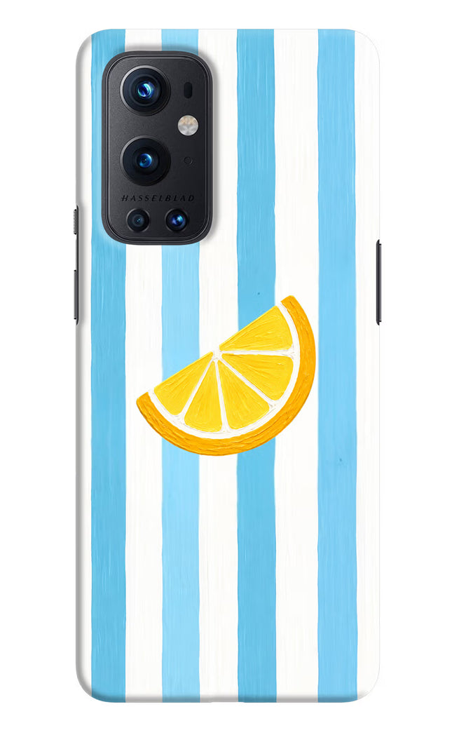 Summer Lemon Oneplus 9 Pro Hard Case Back Cover by Casekaro