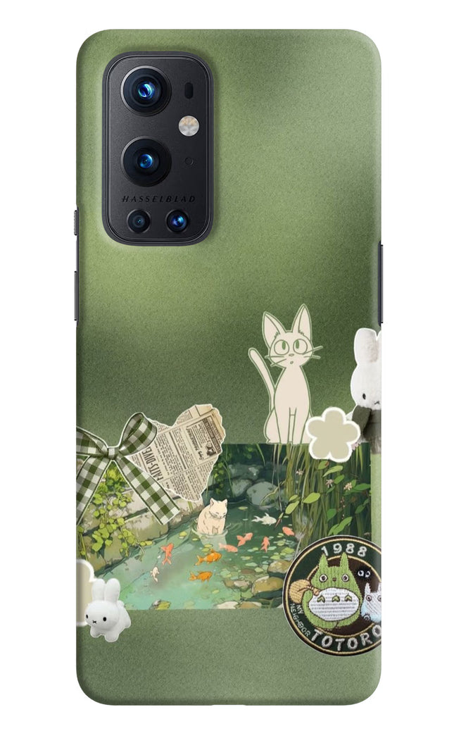 Aesthetic anime Oneplus 9 Pro Hard Case Back Cover by Casekaro