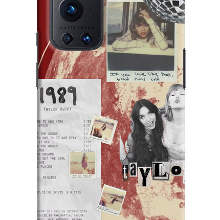 Taylor Swift Oneplus 9 Pro Hard Case Back Cover by Casekaro