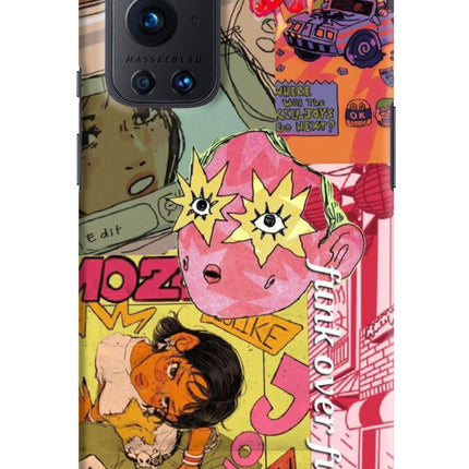 Funkover Oneplus 9 Pro Hard Case Back Cover by Casekaro