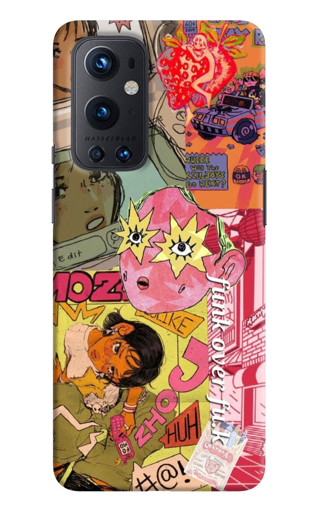 Funkover Oneplus 9 Pro Hard Case Back Cover by Casekaro