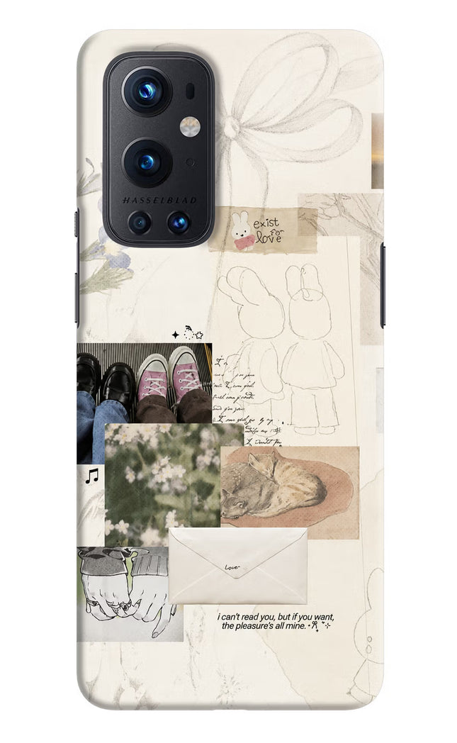 Soft Aesthetic Oneplus 9 Pro Hard Case Back Cover by Casekaro