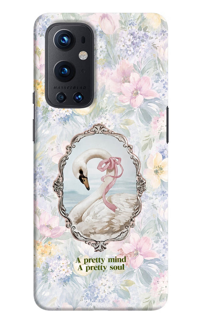 Pretty Mind Pretty Soul Oneplus 9 Pro Hard Case Back Cover by Casekaro