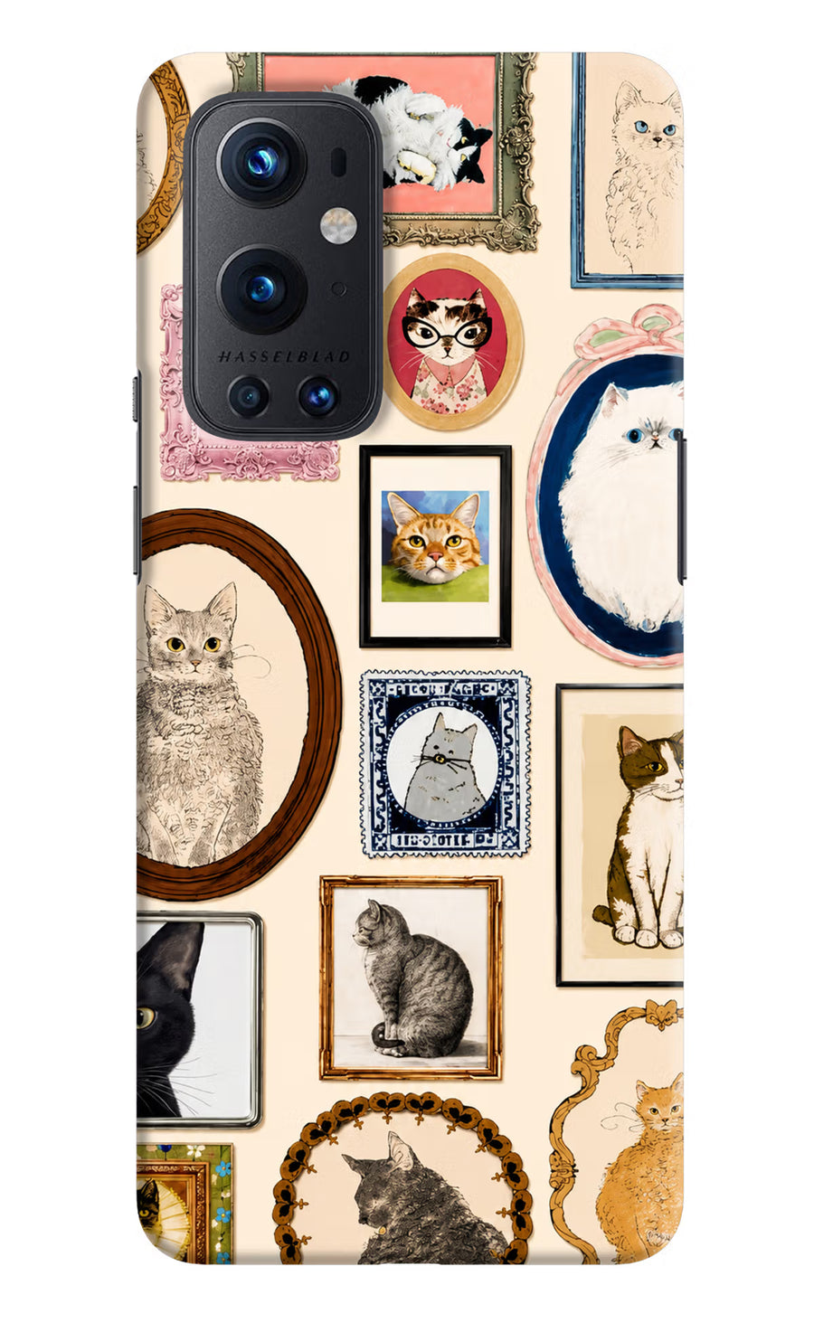 Mirror Cats Oneplus 9 Pro Back Cover, Hard case