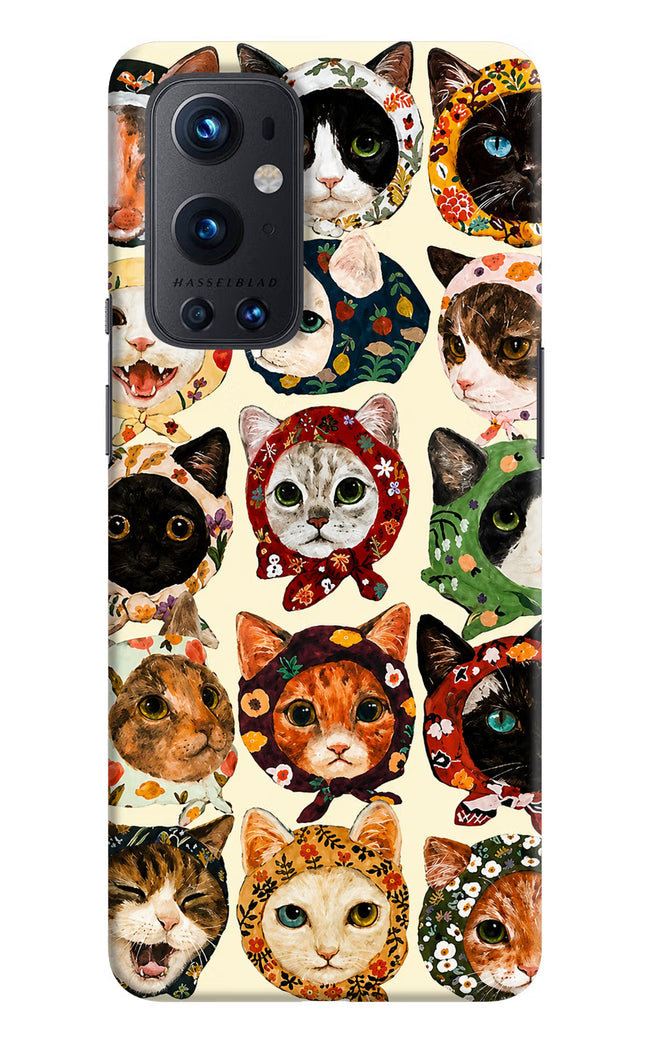 Cool Cat Oneplus 9 Pro Hard Case Back Cover by Casekaro