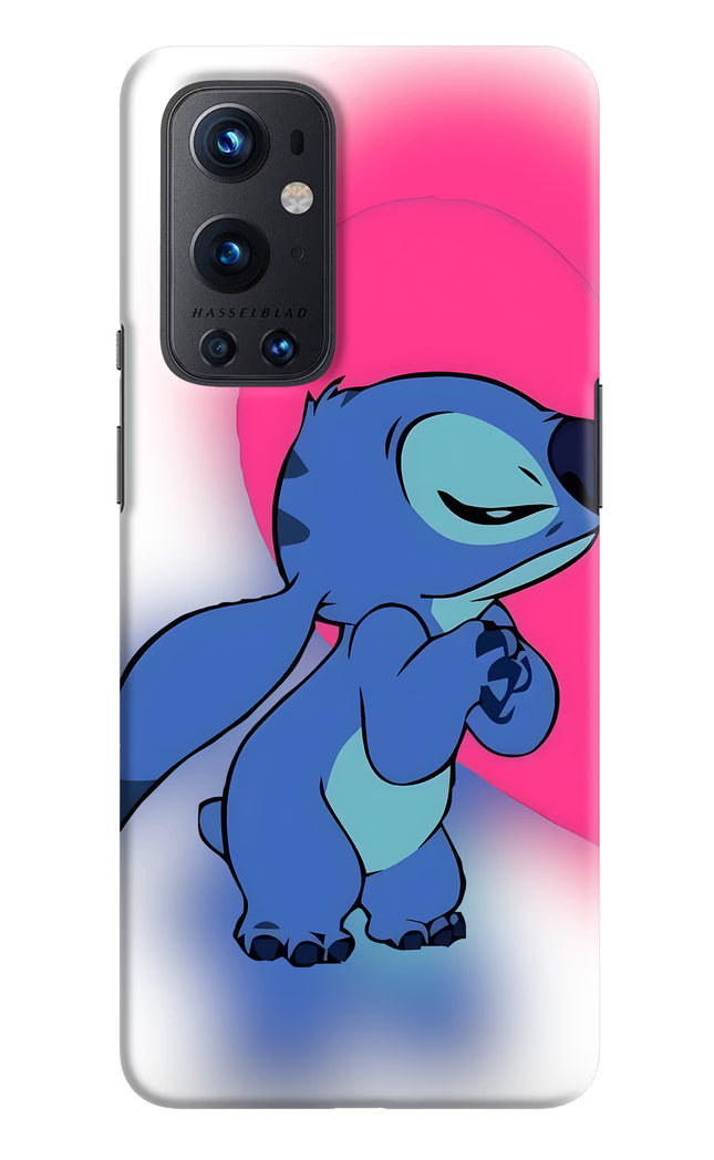 Stitch Hug Oneplus 9 Pro Hard Case Back Cover by Casekaro