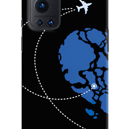 Love Orbit Oneplus 9 Pro Hard Case Back Cover by Casekaro