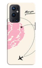 Miss Orbit Oneplus 9 Pro Hard Case Back Cover by Casekaro