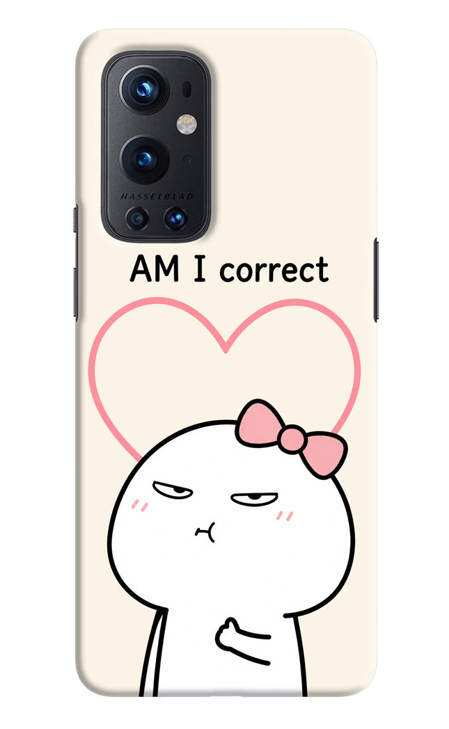 Always Right Oneplus 9 Pro Hard Case Back Cover by Casekaro