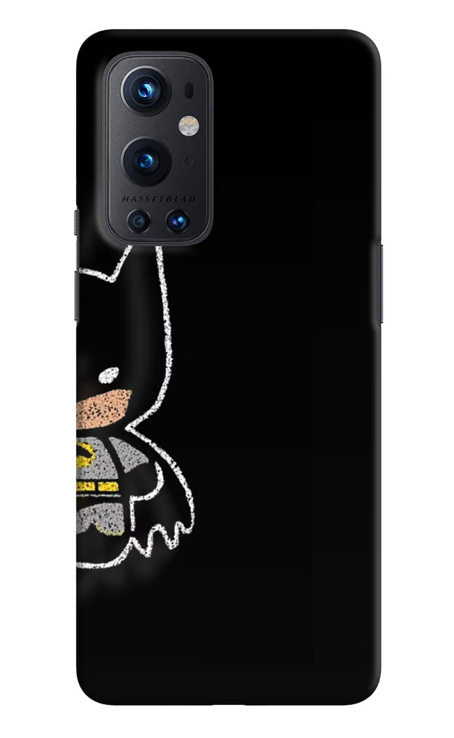 Bat Kitty Oneplus 9 Pro Hard Case Back Cover by Casekaro