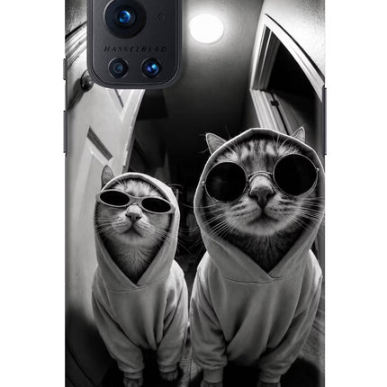 Hood Cats Oneplus 9 Pro Hard Case Back Cover by Casekaro