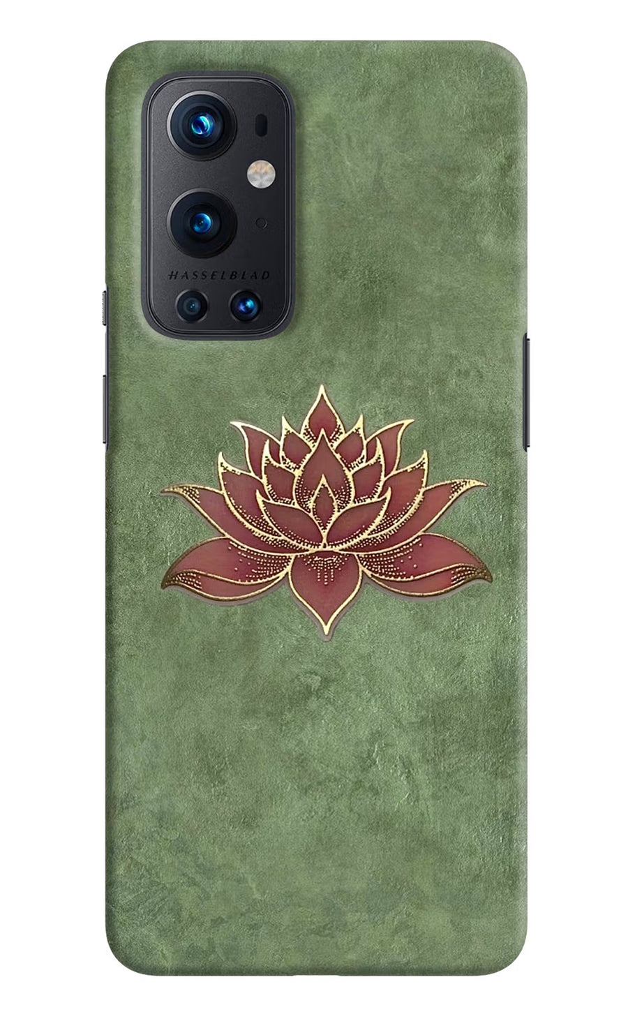 Lotus Grace Oneplus 9 Pro Back Cover, Hard case