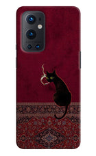 Midnight Cat Oneplus 9 Pro Back Cover