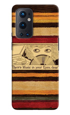 Vinyl Stripes Oneplus 9 Pro Back Cover