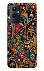 Folk Print Oneplus 9 Pro Back Cover