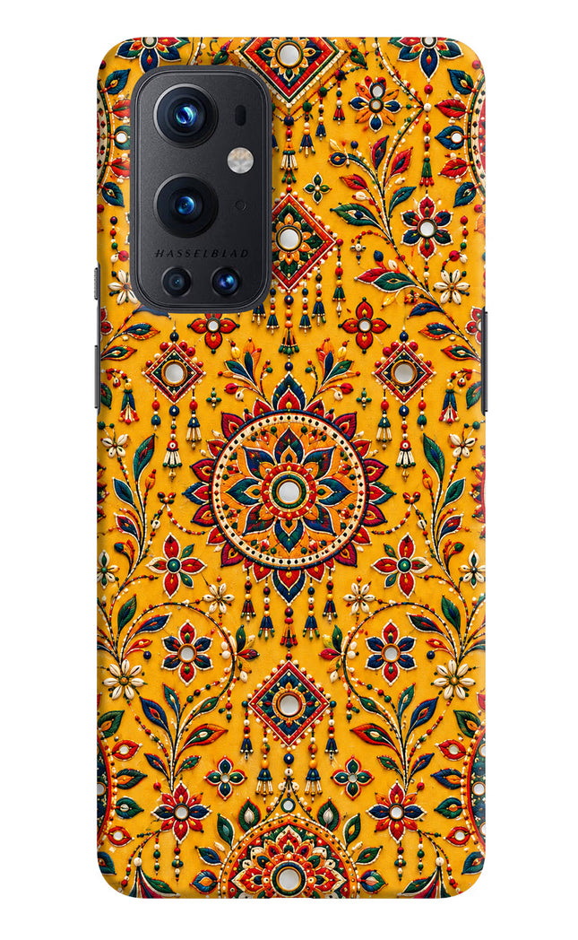 Sunlit Aura Oneplus 9 Pro Hard Case Back Cover by Casekaro