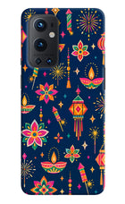 Festive Pop Oneplus 9 Pro Hard Case Back Cover by Casekaro