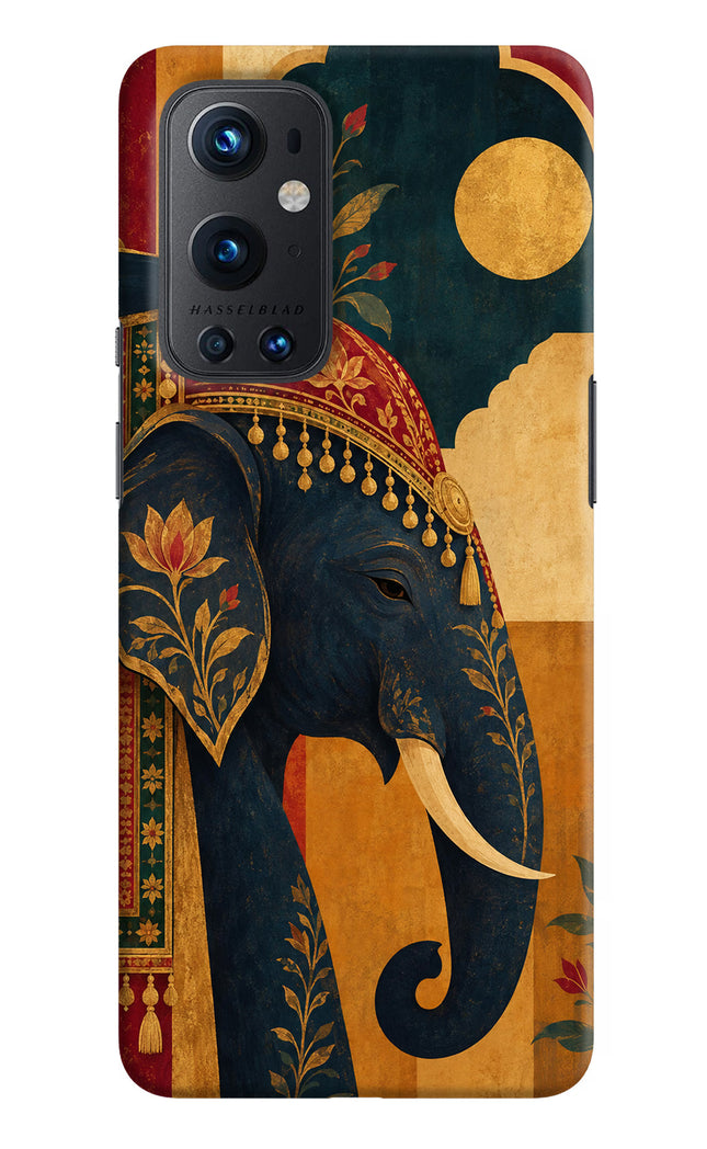 Royal Elephant Oneplus 9 Pro Hard Case Back Cover by Casekaro