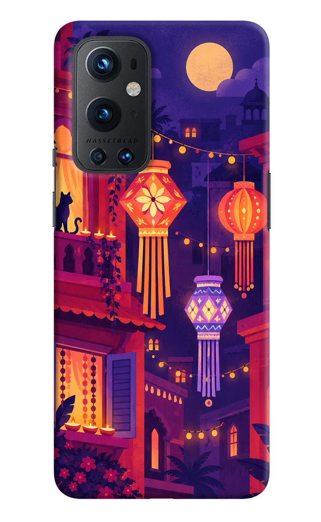 Lantern Lane Oneplus 9 Pro Hard Case Back Cover by Casekaro