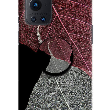 Leaf Pattern Oneplus 9 Pro Pop Case by Casekaro