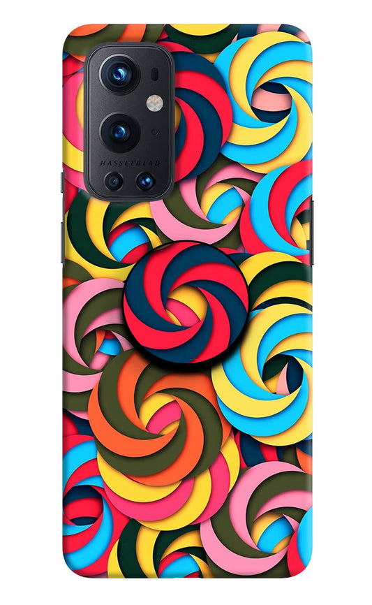 Spiral Pattern Oneplus 9 Pro Pop Case by Casekaro