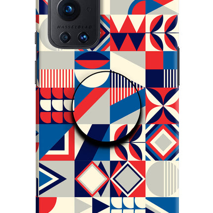Colorful Pattern Oneplus 9 Pro Pop Case by Casekaro